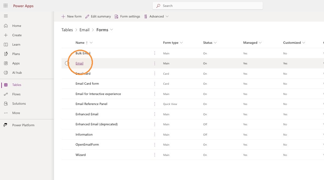 Microsoft Power Apps Workflow - Email - Step 0.jpeg